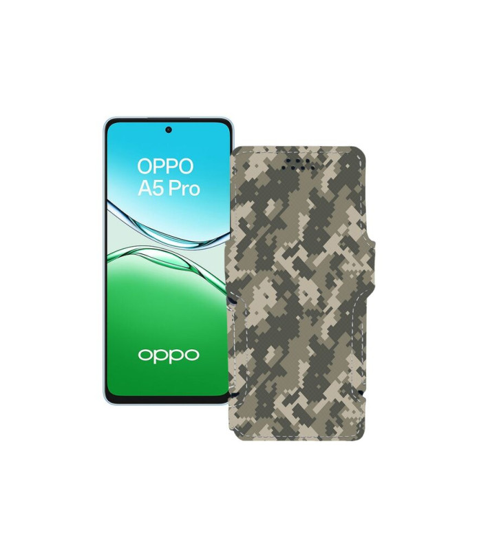 Чохол-книжка з екошкіри для телефону OPPO A5 Pro (CPH2711, CPH2695)