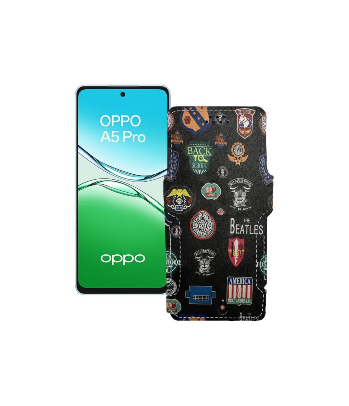 Чохол-книжка з екошкіри для телефону OPPO A5 Pro (CPH2711, CPH2695)