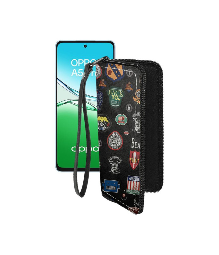 Чохол-гаманець з екошкіри для телефону OPPO A5 Pro (CPH2711, CPH2695)