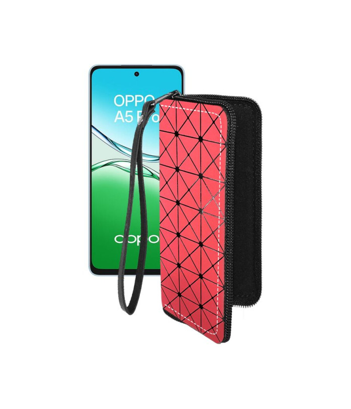 Чохол-гаманець з екошкіри для телефону OPPO A5 Pro (CPH2711, CPH2695)