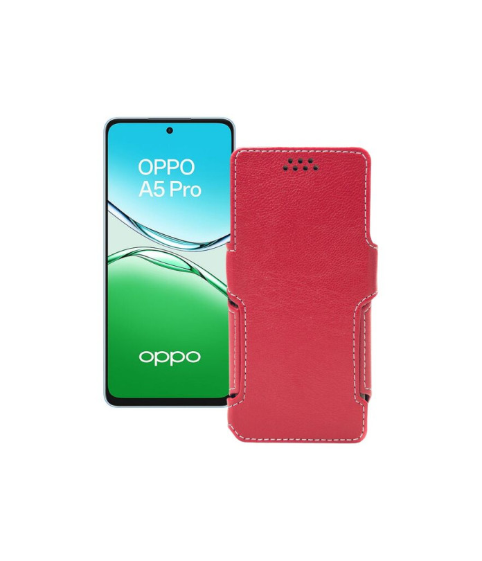 Чохол-книжка з екошкіри для телефону OPPO A5 Pro (CPH2711, CPH2695)
