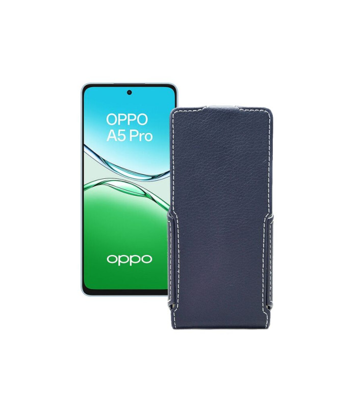 Чохол-флип з екошкіри для телефону OPPO A5 Pro (CPH2711, CPH2695)
