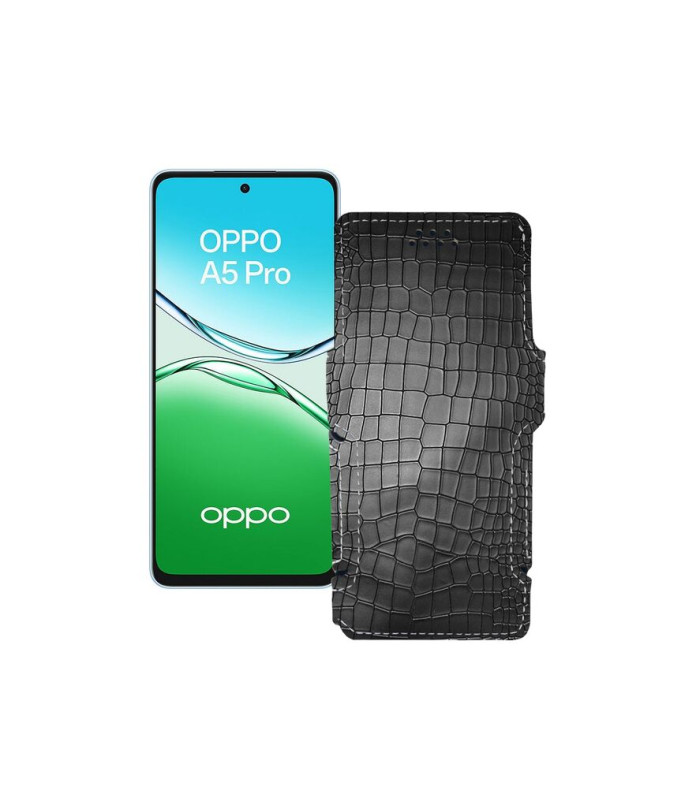 Чохол-книжка з екошкіри для телефону OPPO A5 Pro (CPH2711, CPH2695)