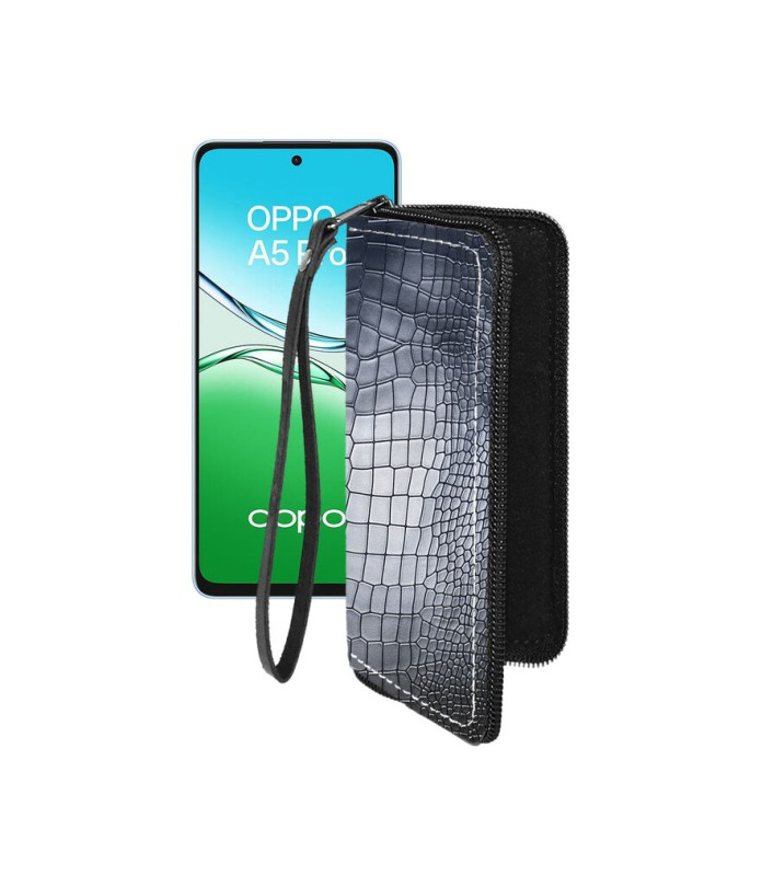 Чохол-гаманець з екошкіри для телефону OPPO A5 Pro (CPH2711, CPH2695)