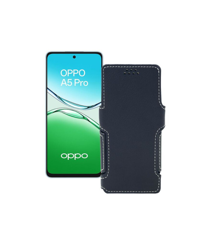 Чохол-книжка з екошкіри для телефону OPPO A5 Pro (CPH2711, CPH2695)