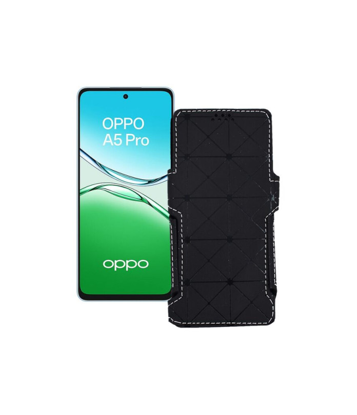 Чохол-книжка з екошкіри для телефону OPPO A5 Pro (CPH2711, CPH2695)