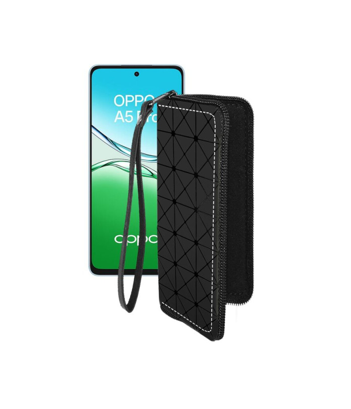 Чохол-гаманець з екошкіри для телефону OPPO A5 Pro (CPH2711, CPH2695)