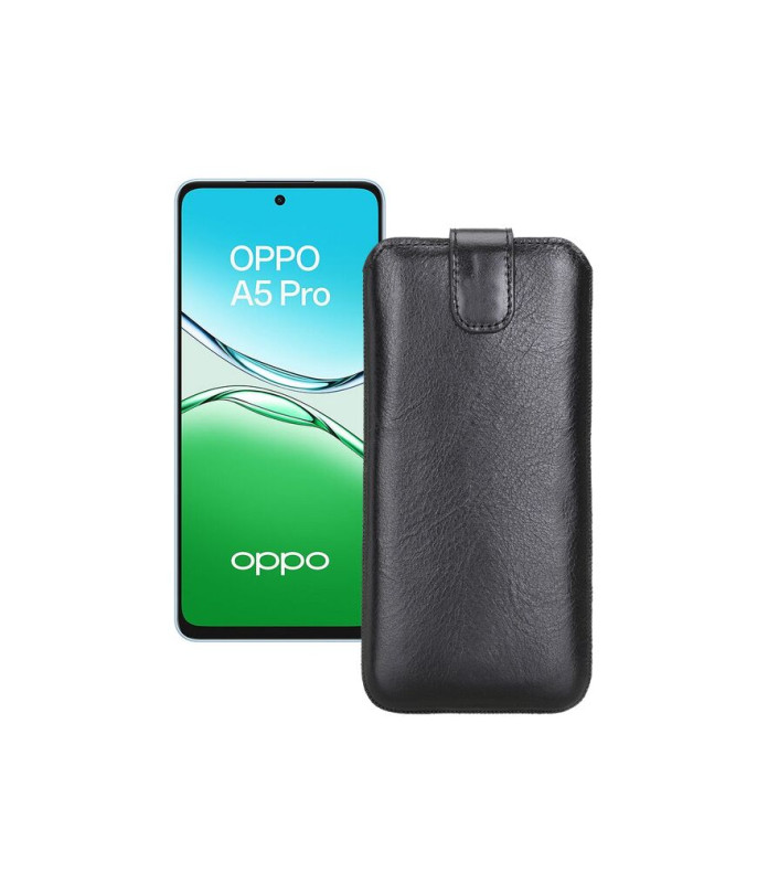 Витяжка з екошкіри для телефону OPPO A5 Pro (CPH2711, CPH2695)
