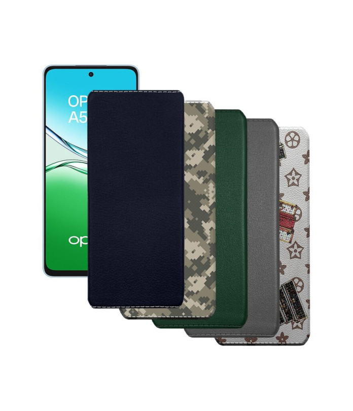 Накладка з екошкіри для телефону OPPO A5 Pro (CPH2711, CPH2695)