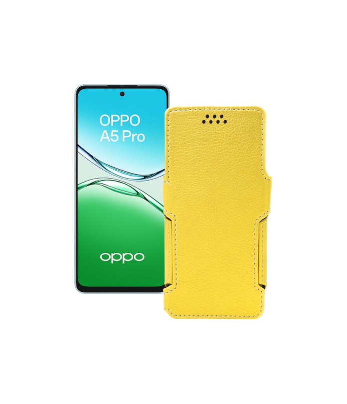 Чохол-книжка з екошкіри для телефону OPPO A5 Pro (CPH2711, CPH2695)