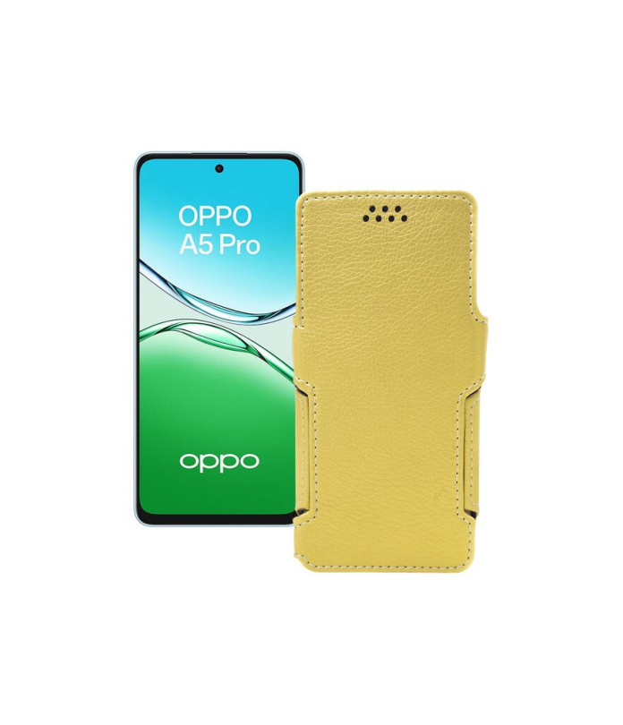 Чохол-книжка з екошкіри для телефону OPPO A5 Pro (CPH2711, CPH2695)