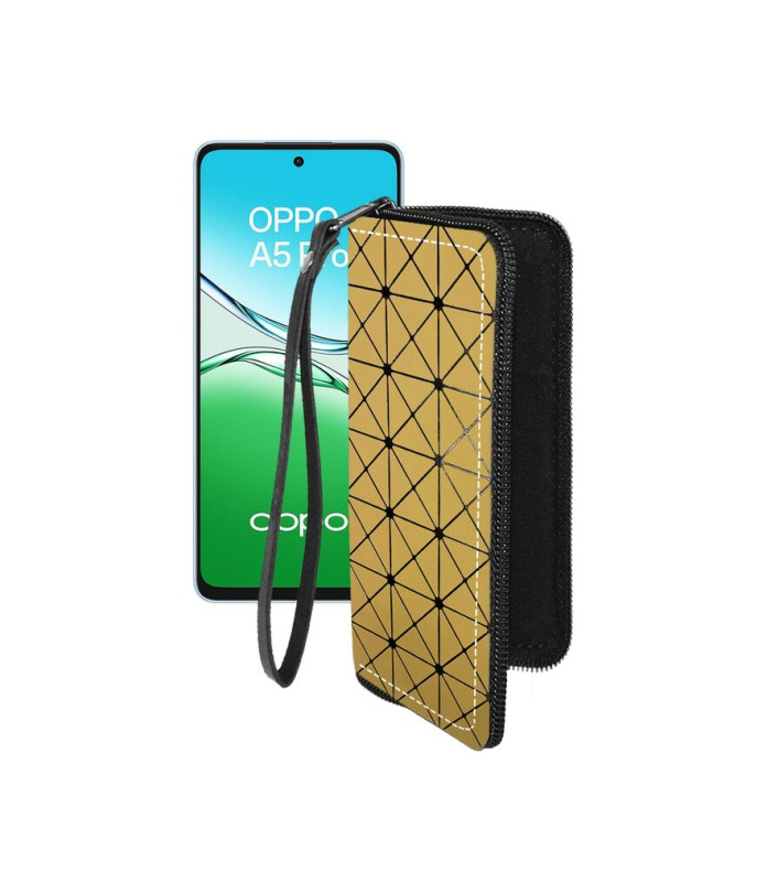Чохол-гаманець з екошкіри для телефону OPPO A5 Pro (CPH2711, CPH2695)