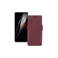 Чохол-книжка з екошкіри для телефону ZTE Nubia red Magic 6R