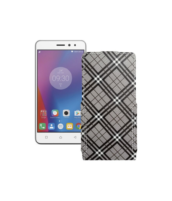 Чохол-флип з екошкіри для телефону Lenovo K6 (K33a48)