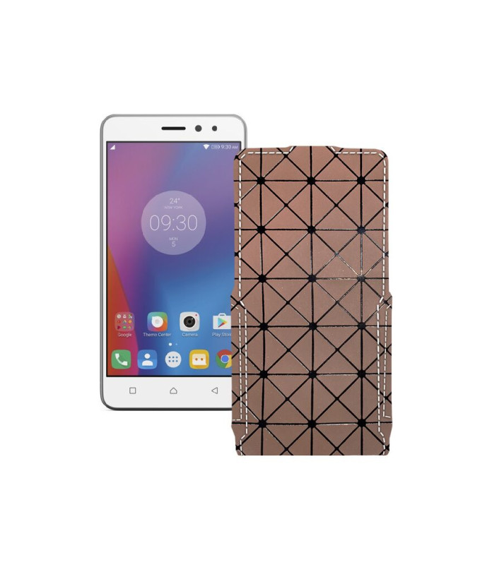 Чохол-флип з екошкіри для телефону Lenovo K6 (K33a48)