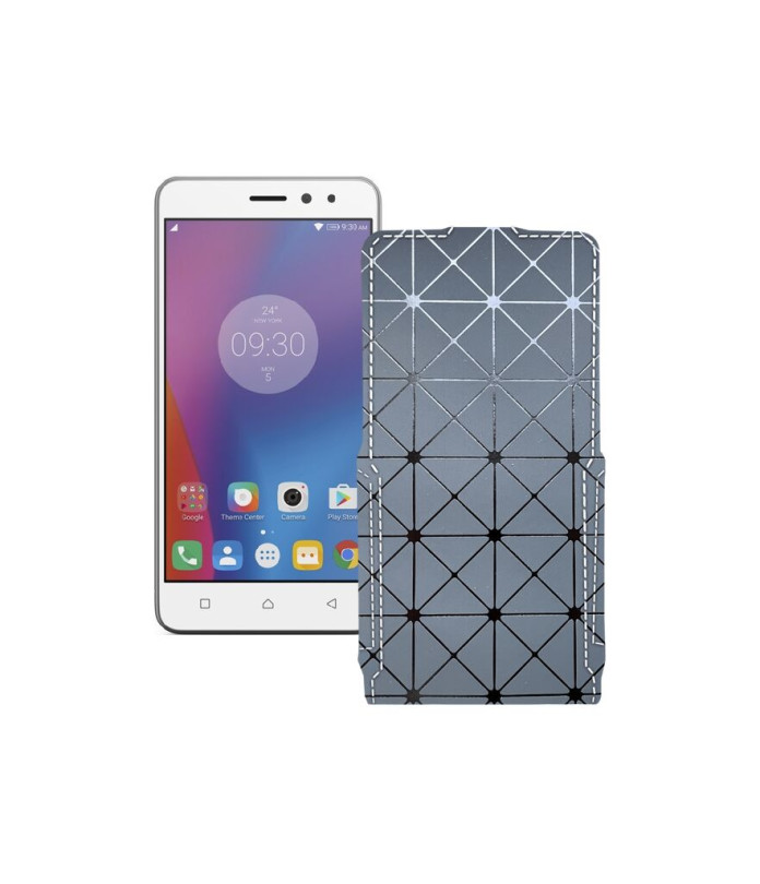 Чохол-флип з екошкіри для телефону Lenovo K6 (K33a48)