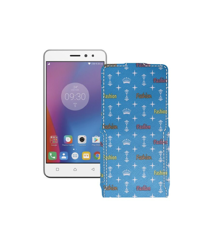 Чохол-флип з екошкіри для телефону Lenovo K6 (K33a48)