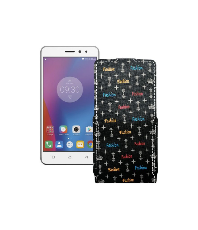 Чохол-флип з екошкіри для телефону Lenovo K6 (K33a48)
