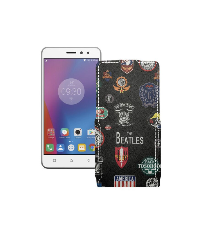 Чохол-флип з екошкіри для телефону Lenovo K6 (K33a48)