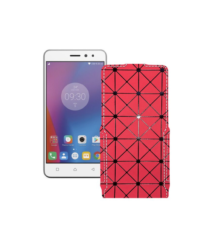 Чохол-флип з екошкіри для телефону Lenovo K6 (K33a48)
