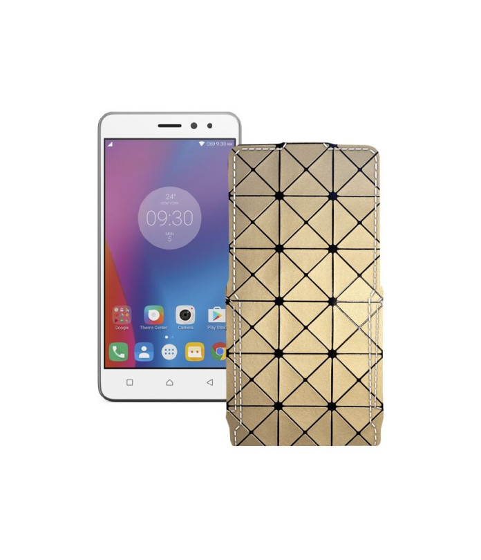 Чохол-флип з екошкіри для телефону Lenovo K6 (K33a48)