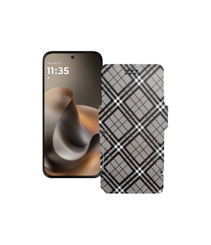 Чохол-книжка з екошкіри для телефону Motorola Moto G77