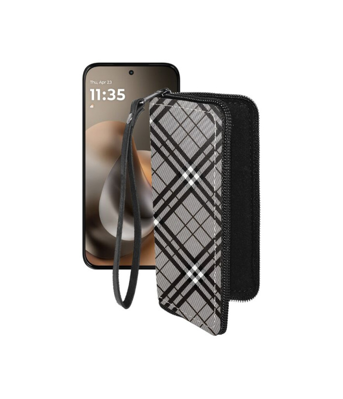 Чохол-гаманець з екошкіри для телефону Motorola Moto G77