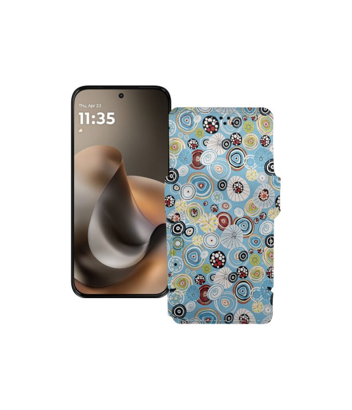 Чохол-книжка з екошкіри для телефону Motorola Moto G77