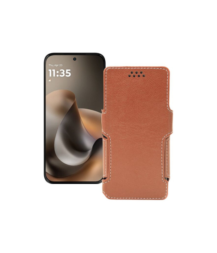 Чохол-книжка з екошкіри для телефону Motorola Moto G77