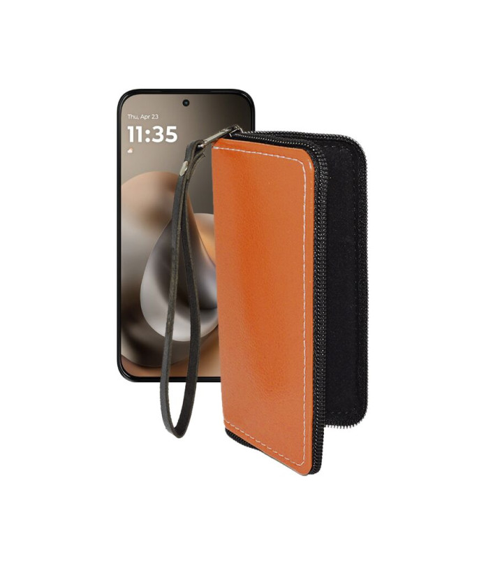 Чохол-гаманець з екошкіри для телефону Motorola Moto G77