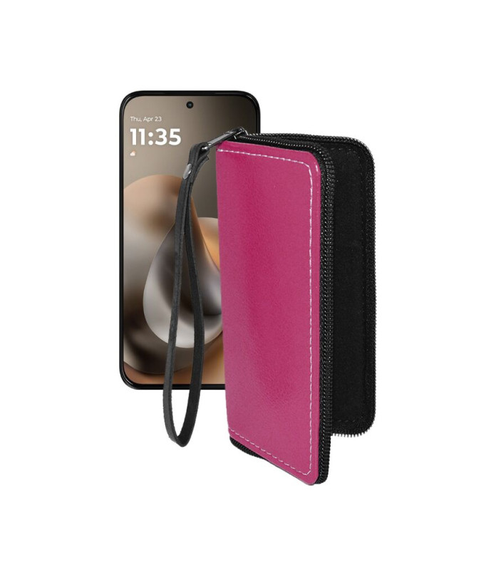 Чохол-гаманець з екошкіри для телефону Motorola Moto G77