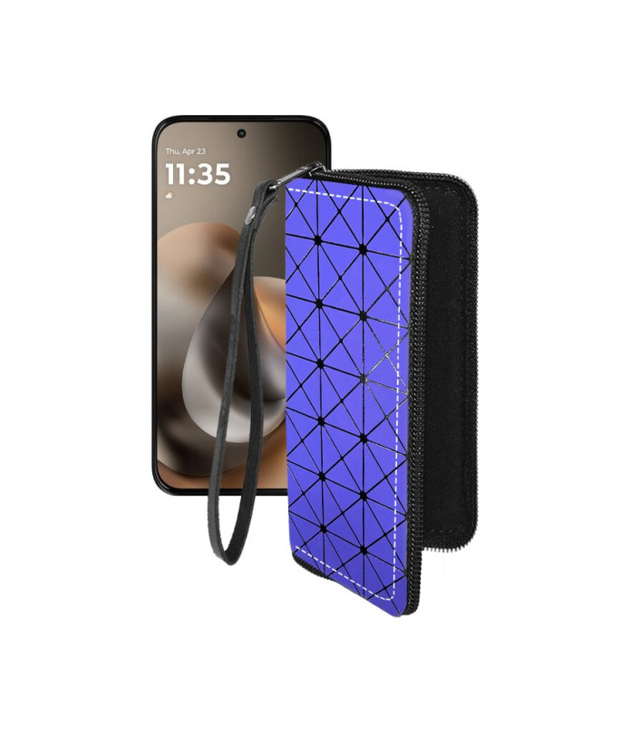 Чохол-гаманець з екошкіри для телефону Motorola Moto G77