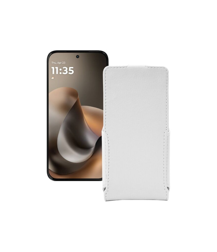 Чохол-флип з екошкіри для телефону Motorola Moto G77