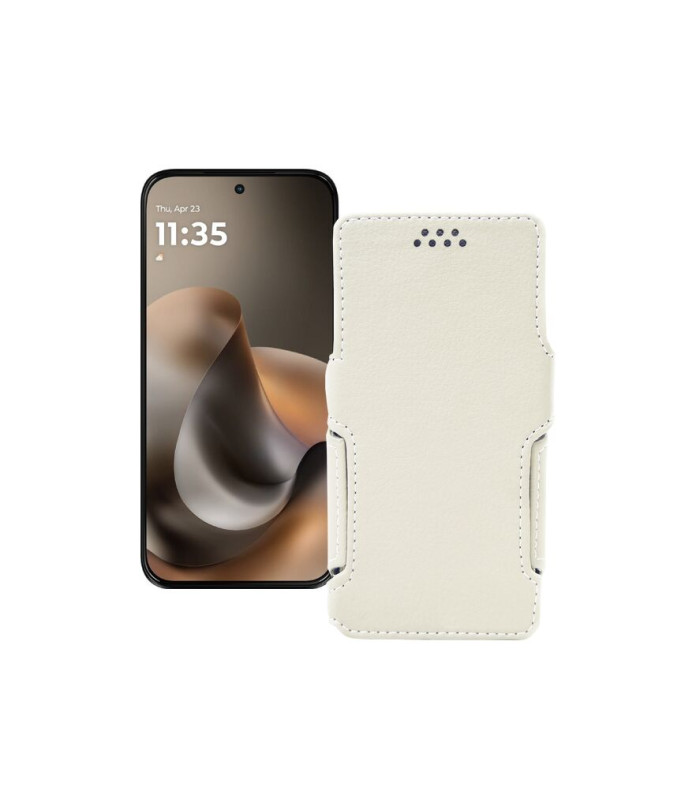 Чохол-книжка з екошкіри для телефону Motorola Moto G77