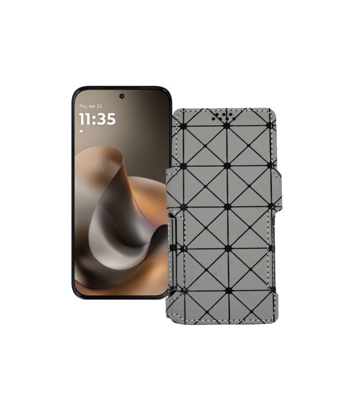 Чохол-книжка з екошкіри для телефону Motorola Moto G77