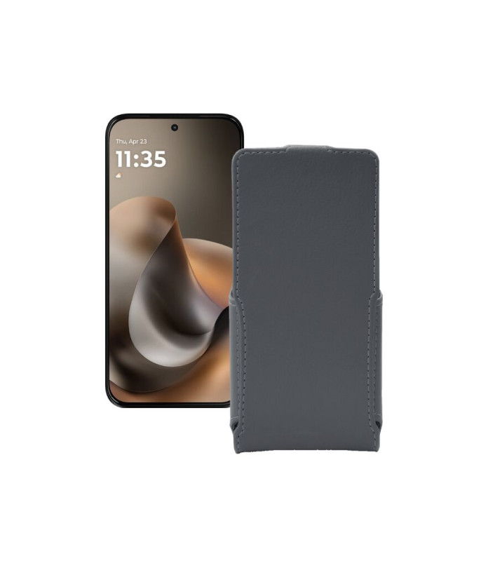 Чохол-флип з екошкіри для телефону Motorola Moto G77