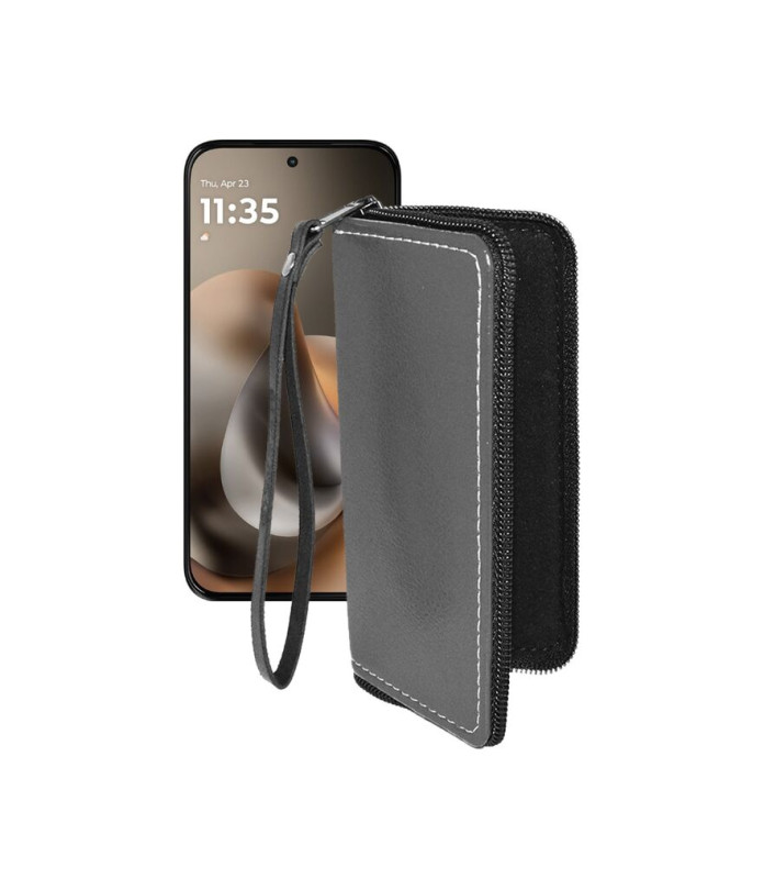 Чохол-гаманець з екошкіри для телефону Motorola Moto G77