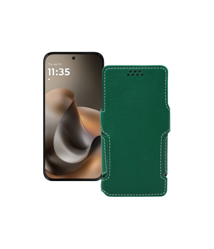 Чохол-книжка з екошкіри для телефону Motorola Moto G77