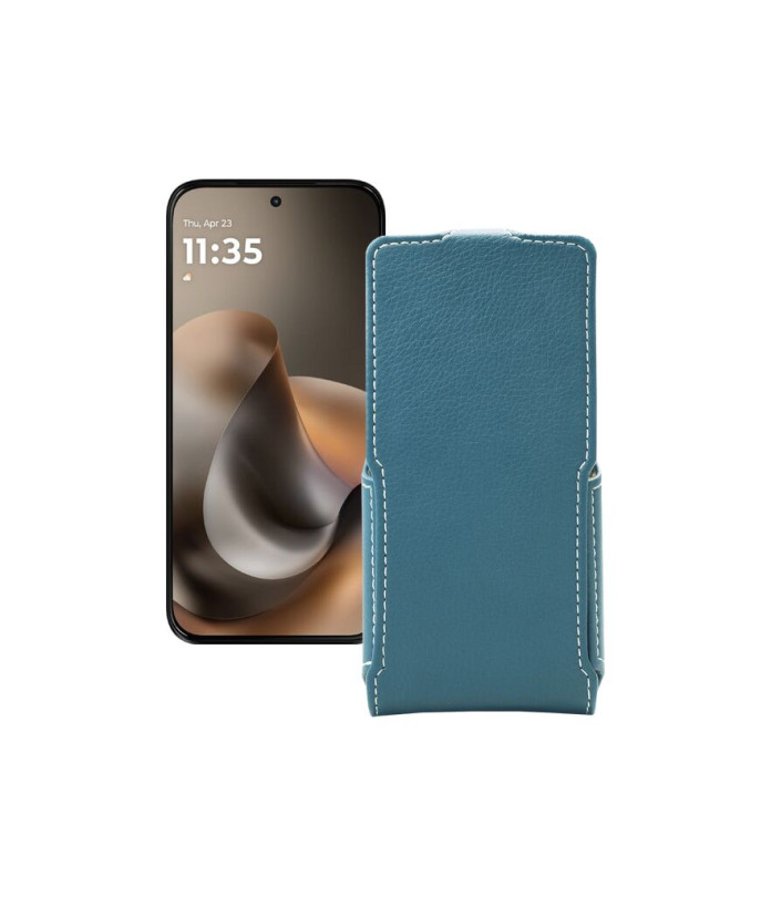 Чохол-флип з екошкіри для телефону Motorola Moto G77