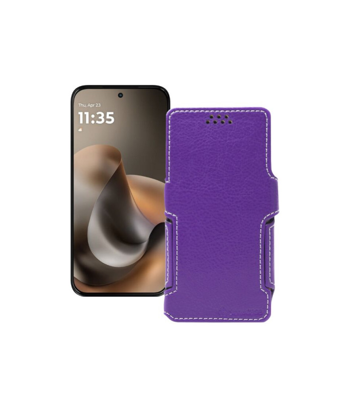 Чохол-книжка з екошкіри для телефону Motorola Moto G77