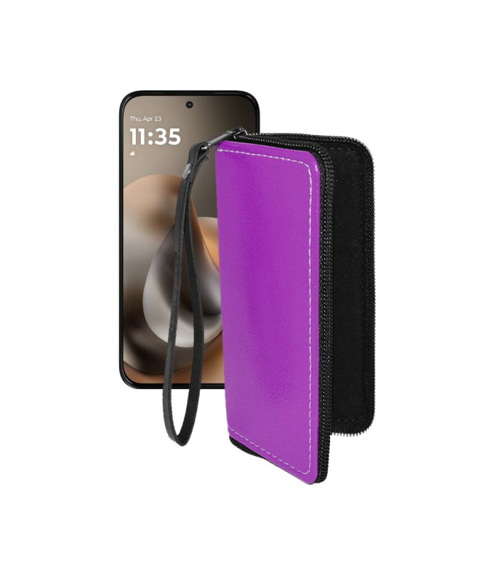 Чохол-гаманець з екошкіри для телефону Motorola Moto G77