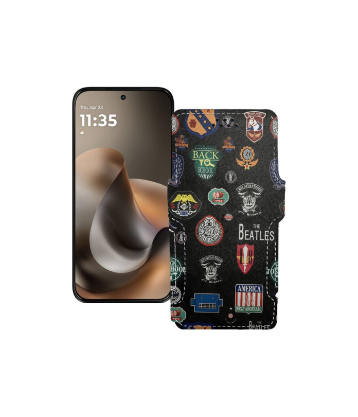 Чохол-книжка з екошкіри для телефону Motorola Moto G77