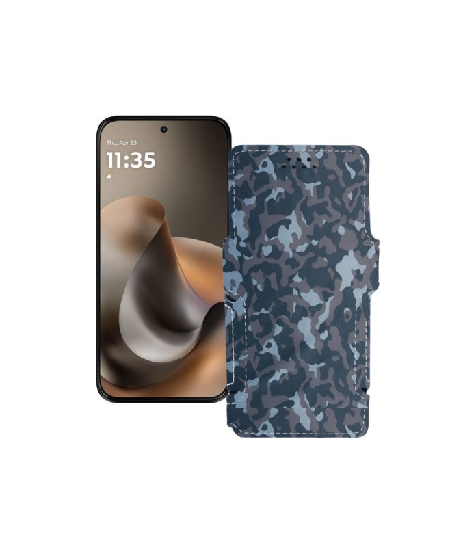 Чохол-книжка з екошкіри для телефону Motorola Moto G77