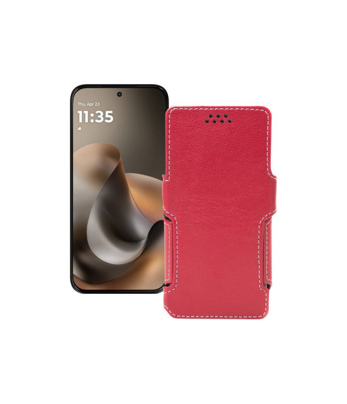 Чохол-книжка з екошкіри для телефону Motorola Moto G77