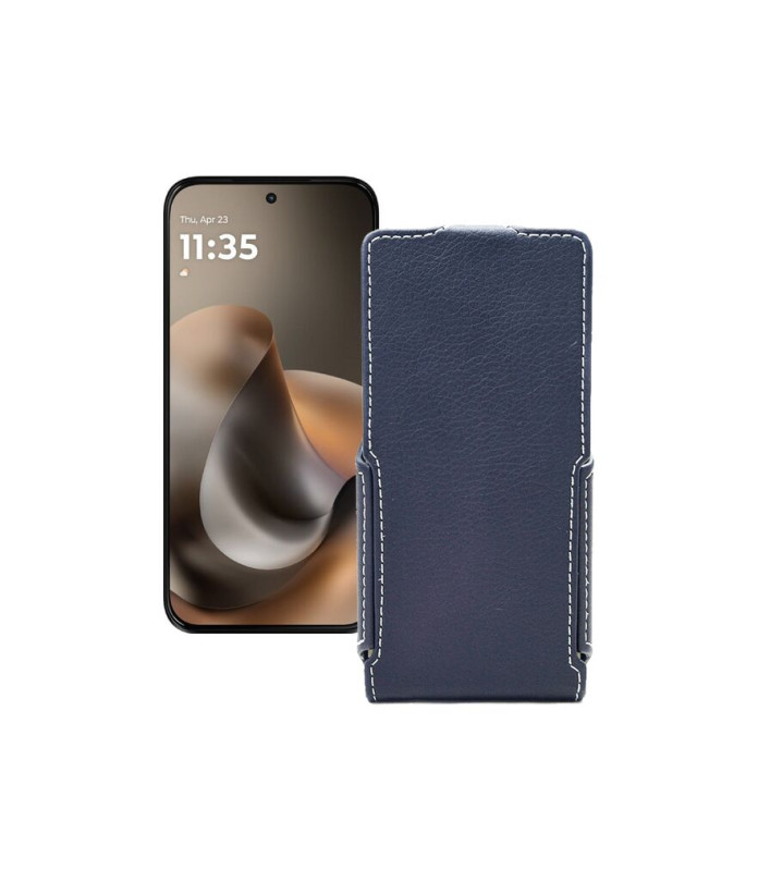 Чохол-флип з екошкіри для телефону Motorola Moto G77