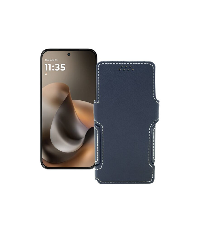 Чохол-книжка з екошкіри для телефону Motorola Moto G77