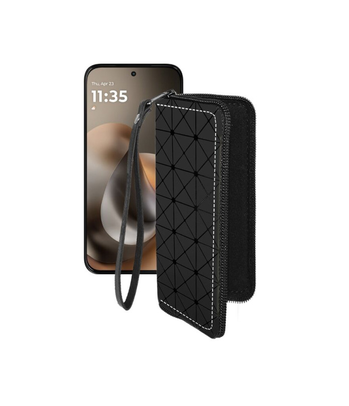 Чохол-гаманець з екошкіри для телефону Motorola Moto G77