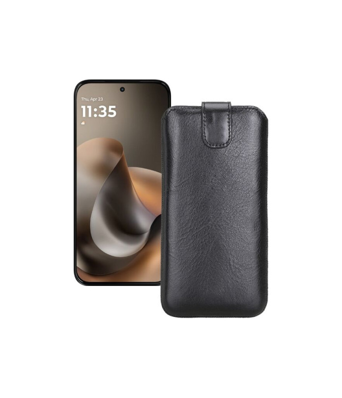 Витяжка зі шкіри для телефону Motorola Moto G77