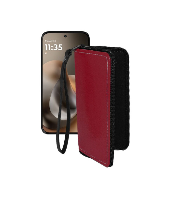 Чохол-гаманець з екошкіри для телефону Motorola Moto G77