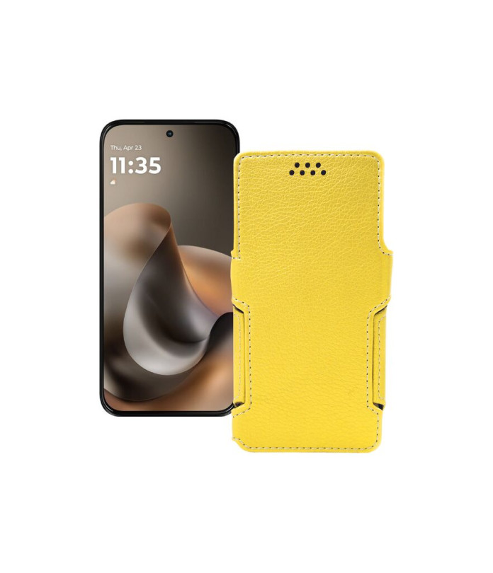 Чохол-книжка з екошкіри для телефону Motorola Moto G77